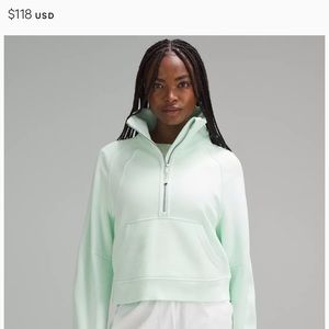 Lululemon Mint Scuba Size M/L